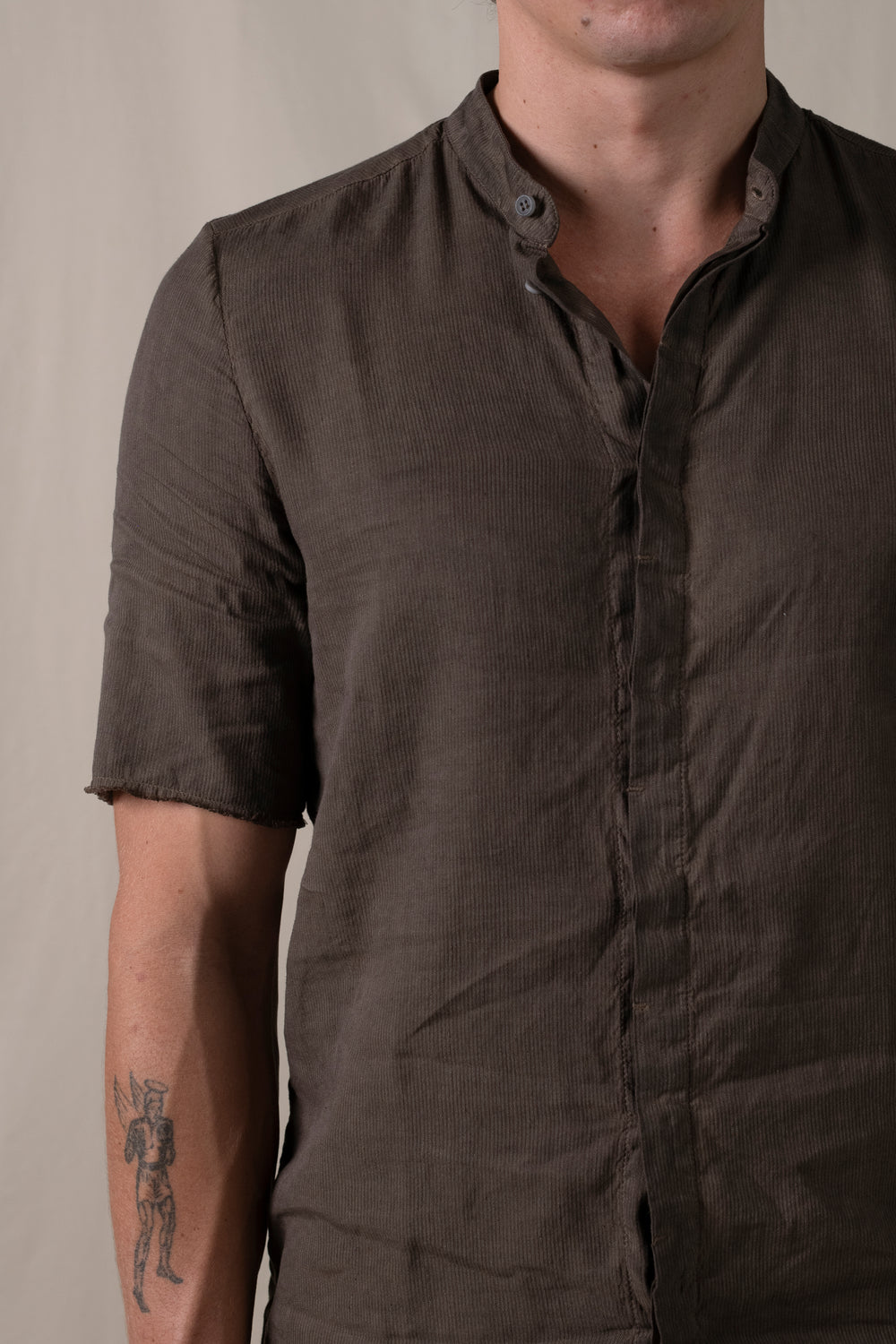 Short Sleeve Shirt Brown