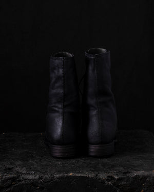 Womens High Lace Up Boots Black