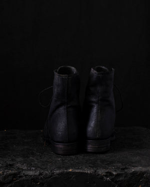 Mid Lace Up Boots Black