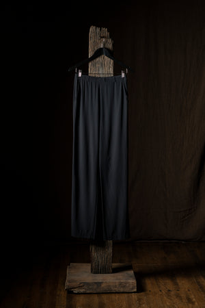 Pants Silk Black