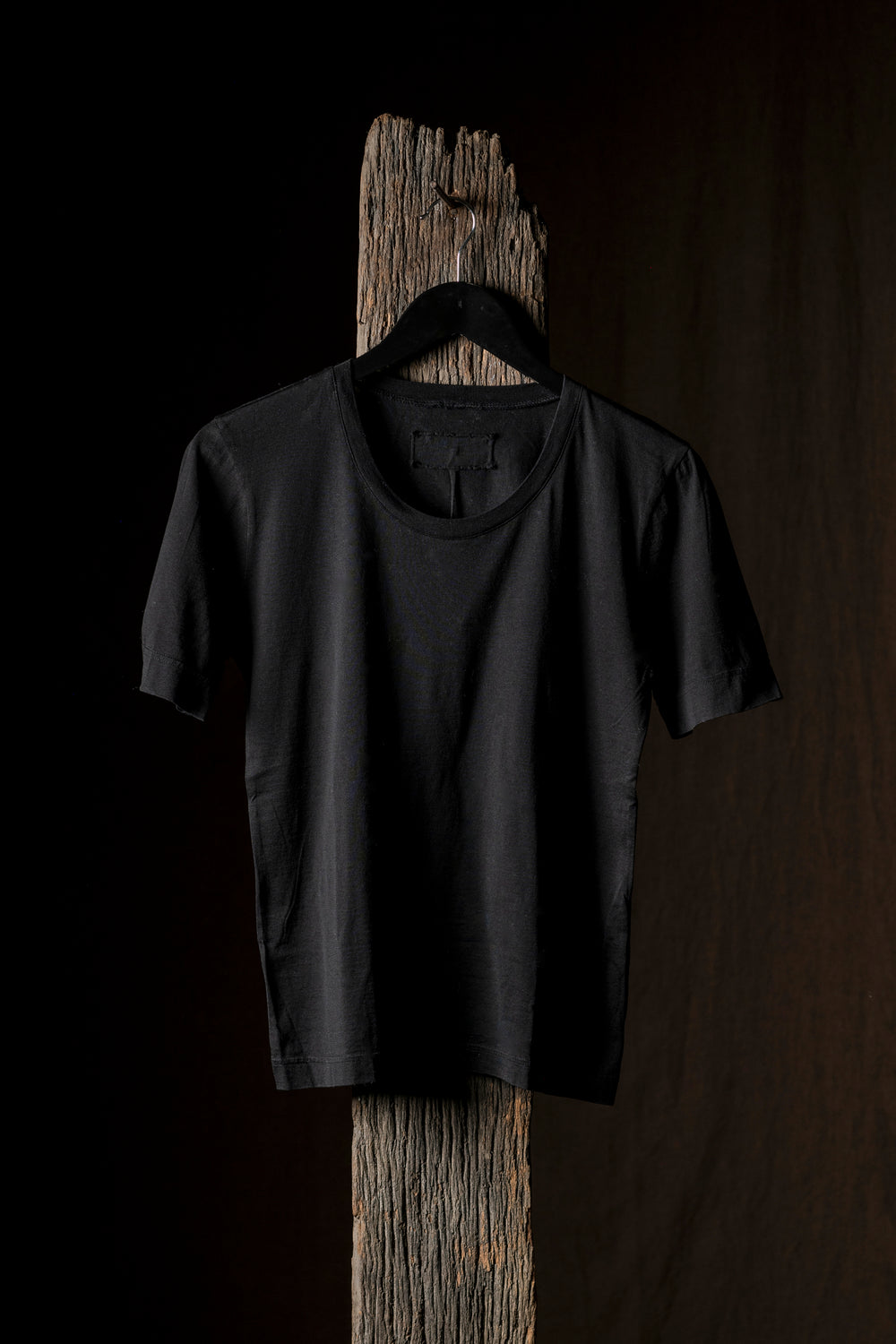 T Shirt SS Cotton Black