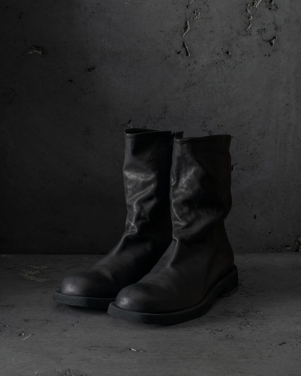 Mens Icon Boots Matte Black Soft Calf