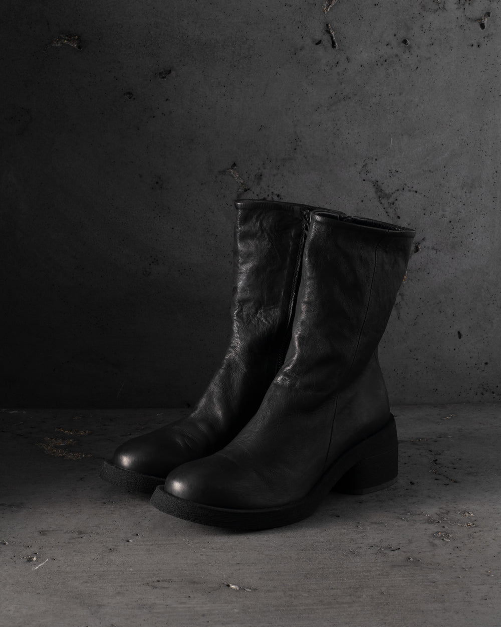 Undercover Boots Matte Black Soft Calf