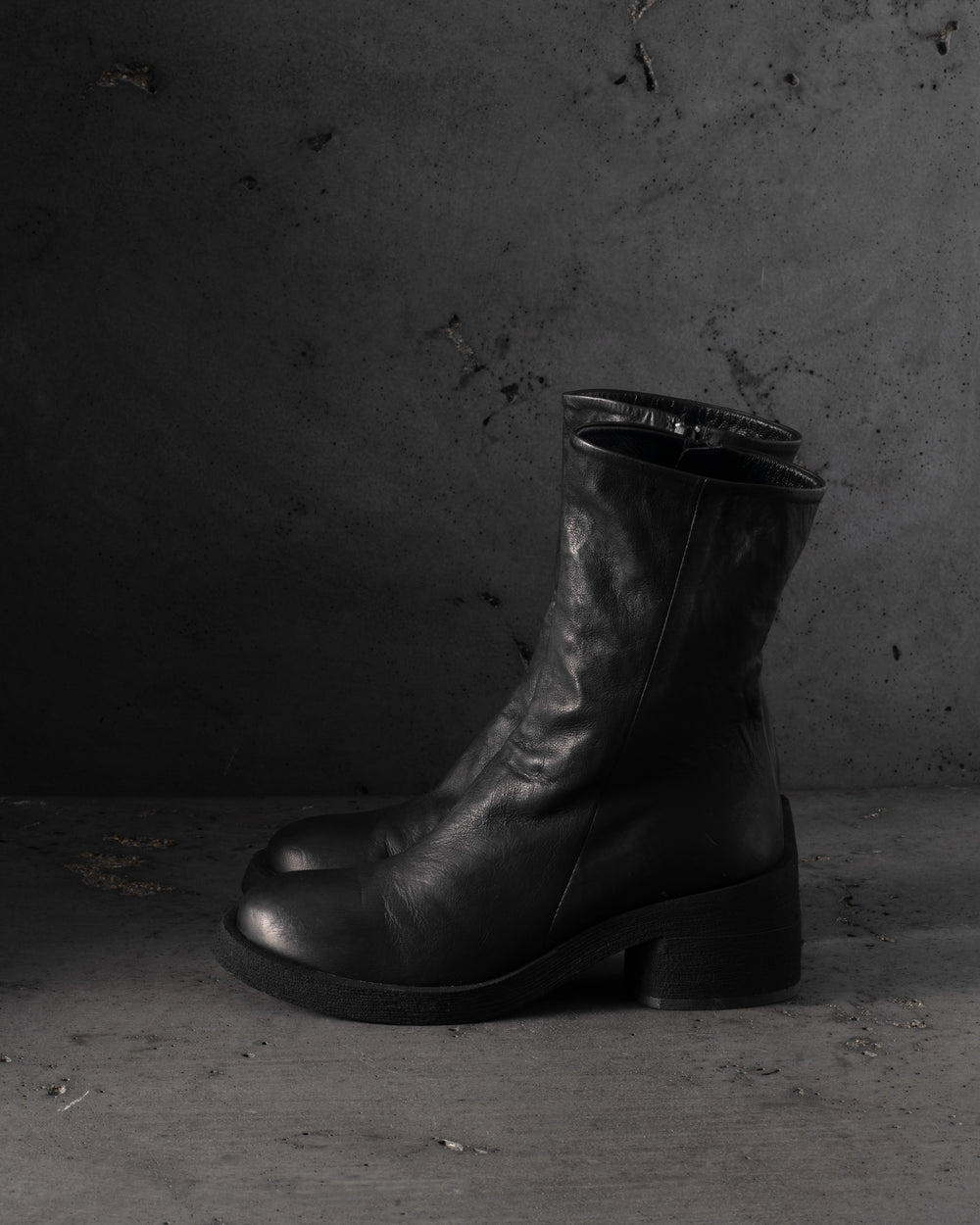 Undercover Boots Matte Black Soft Calf