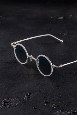 RG1099AG Sterling Silver Matte x Blue Lens