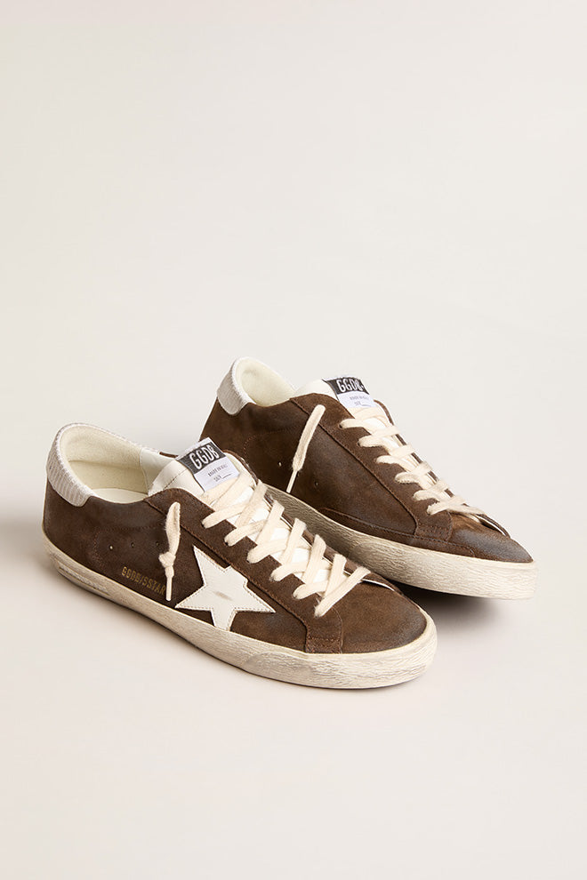 Super Star Classic Suede Upper Leather Star Brown / White