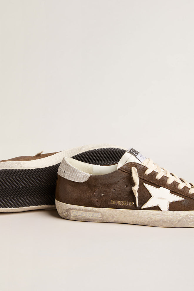 Super Star Classic Suede Upper Leather Star Brown / White