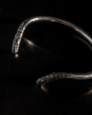 Diamond Snake Bite Bangle