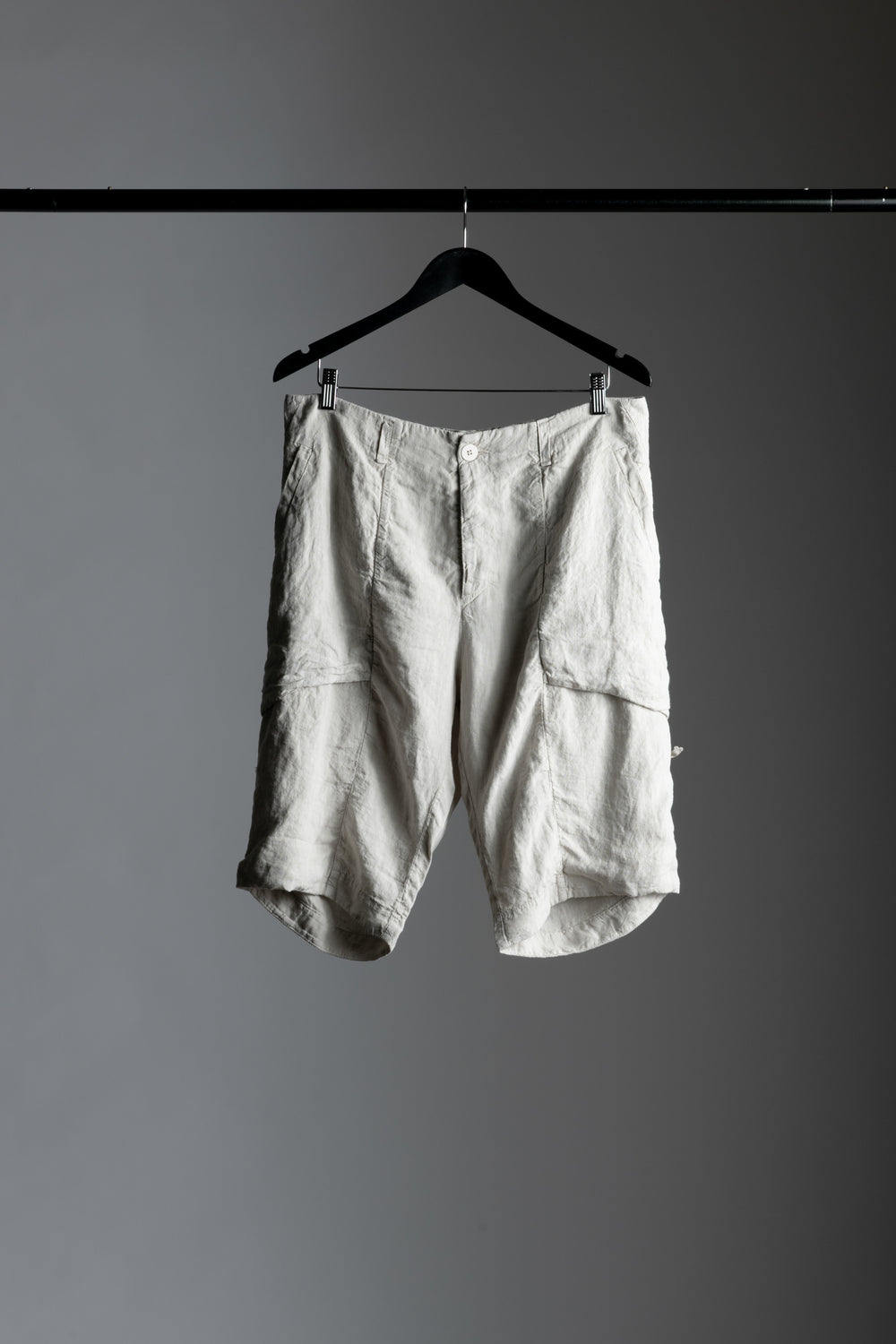 Linen Bermuda Shorts Ice CFUTRTD132-U01