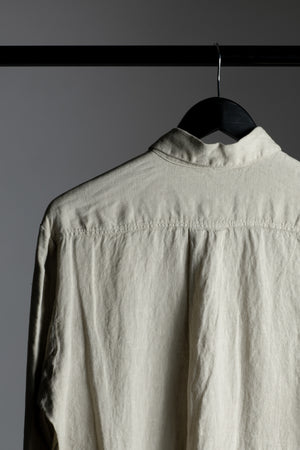 Linen Shirt Stone CFUTRTV310-U02