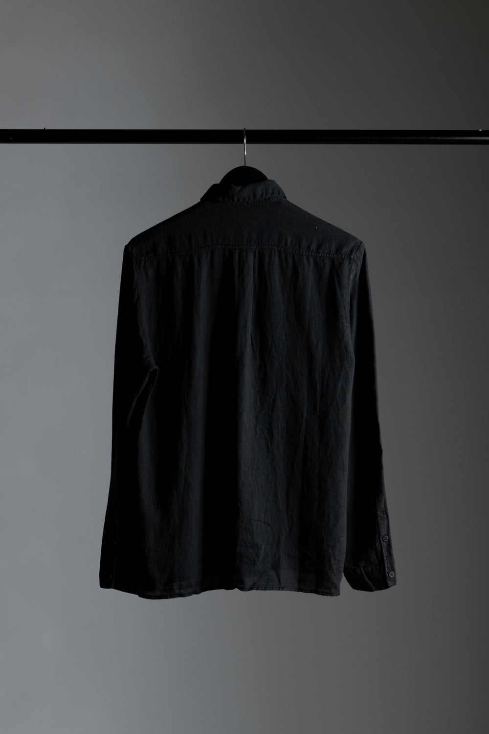 Linen Shirt Black CFUTRTV310-U10