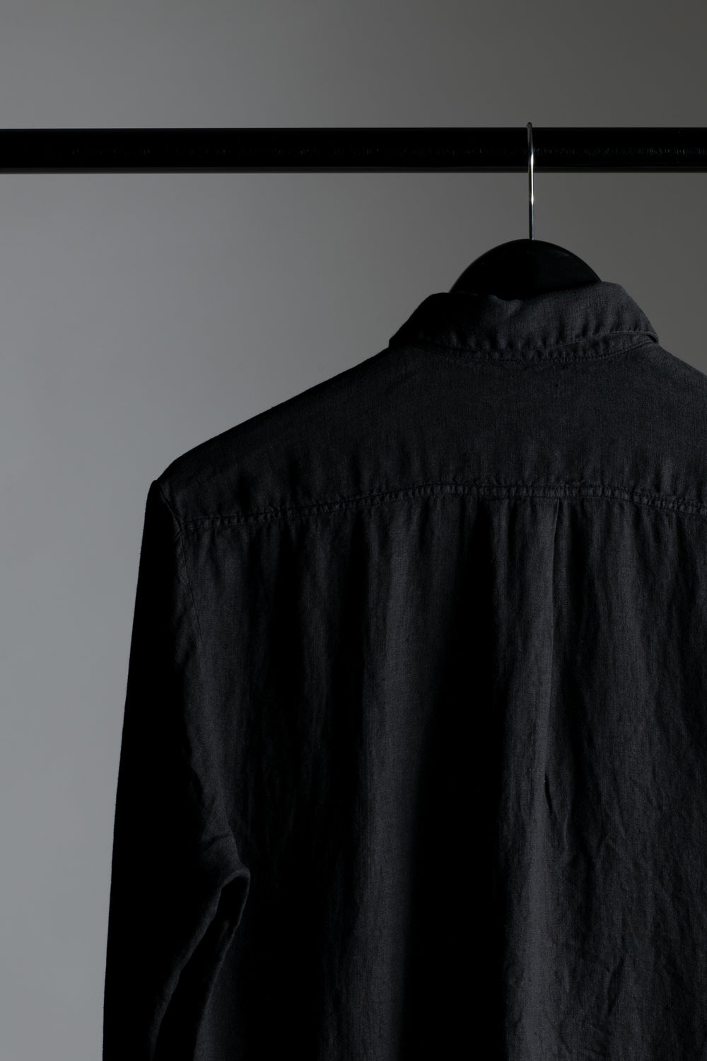 Linen Shirt Black CFUTRTV310-U10