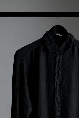 Linen Shirt Black CFUTRTV310-U10