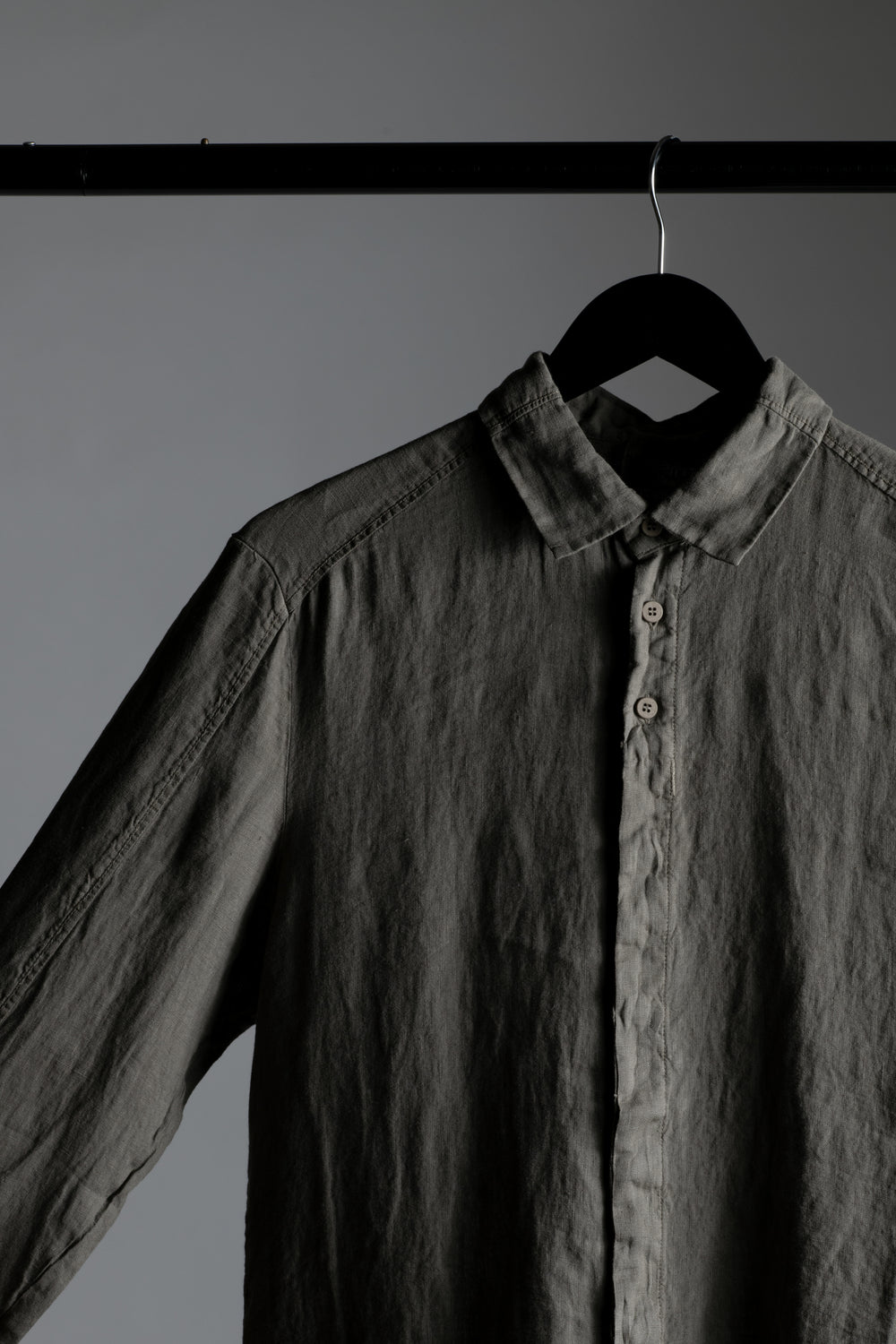 Linen Shirt Steel CFUTRTV310-U13