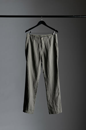 Linen Trousers Steel CFUTRTD130-U13