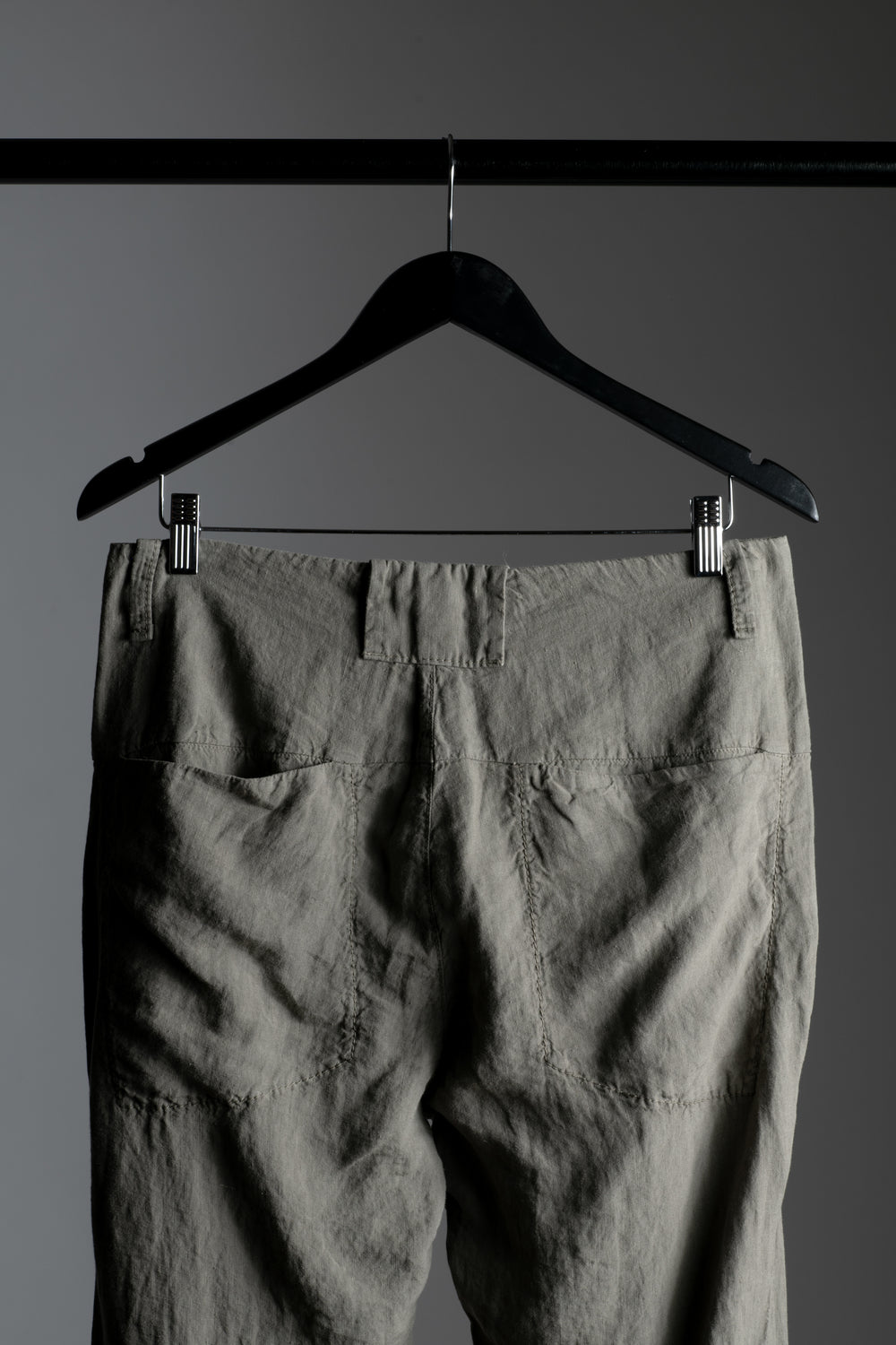 Linen Trousers Steel CFUTRTD130-U13