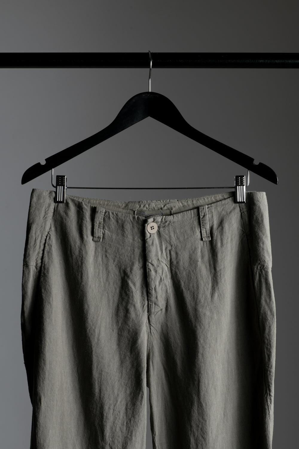 Linen Trousers Steel CFUTRTD130-U13