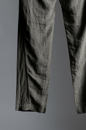 Linen Trousers Steel CFUTRTD130-U13