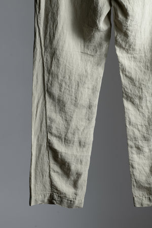 Linen Trousers Stone CFUTRTD130-U02