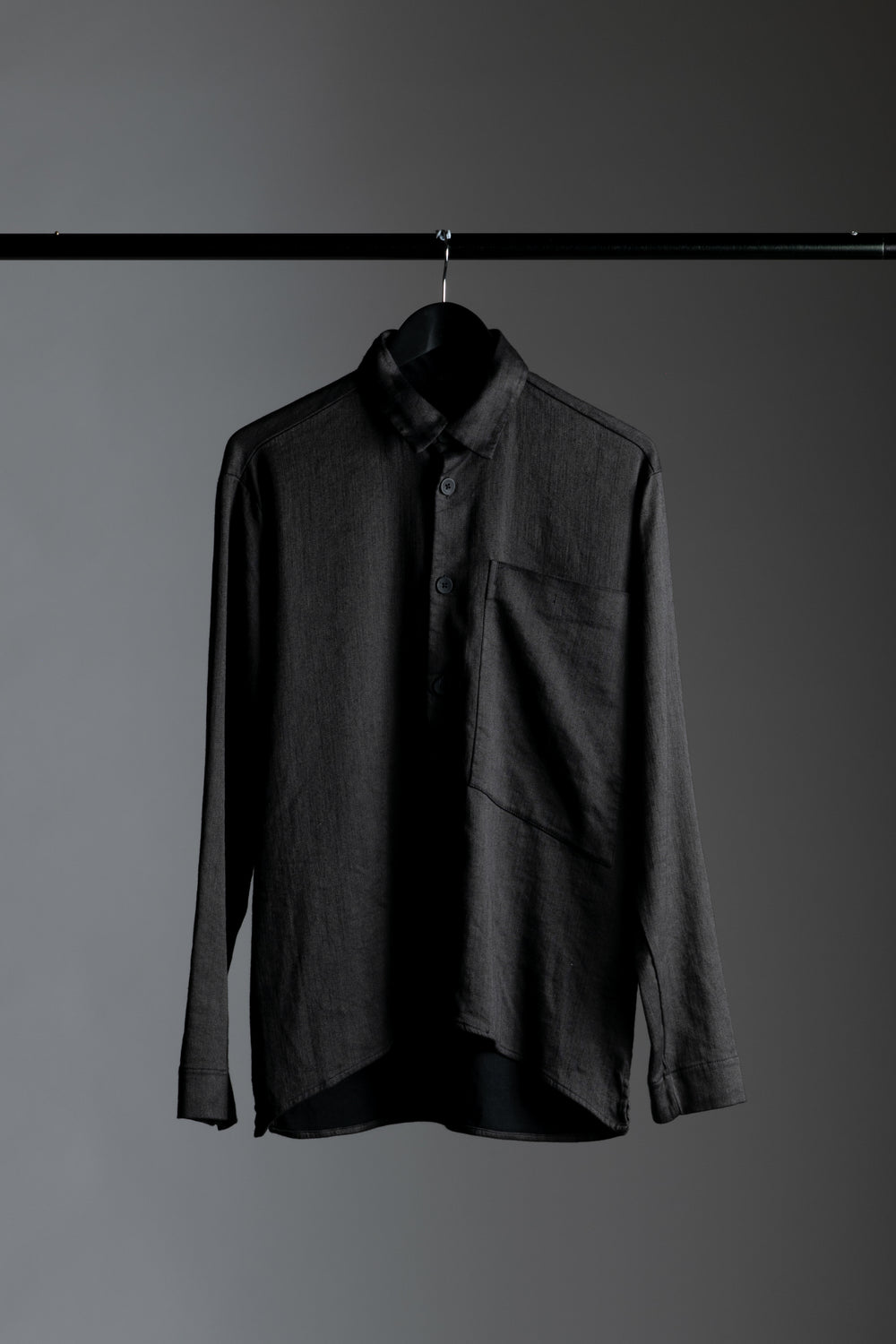 Shirt with Patch Pocket Charcoal CFUTRVH172-U12