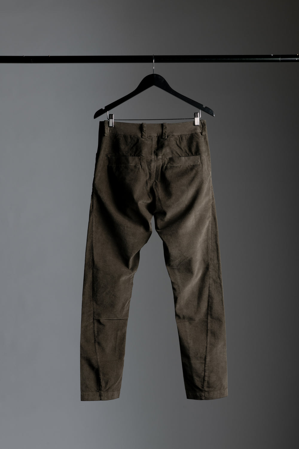 Velour Slim Trousers Mud CFUTRVC120-U13