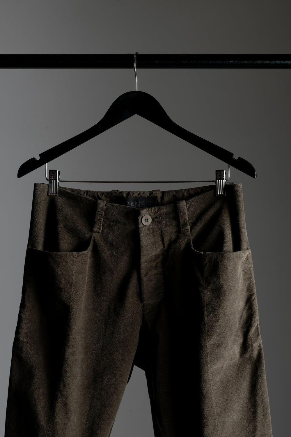 Velour Slim Trousers Mud CFUTRVC120-U13