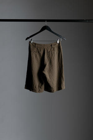 Linen Short Brown CFDTRWD133-06