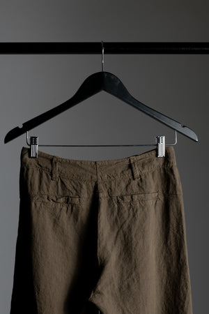 Linen Short Brown CFDTRWD133-06