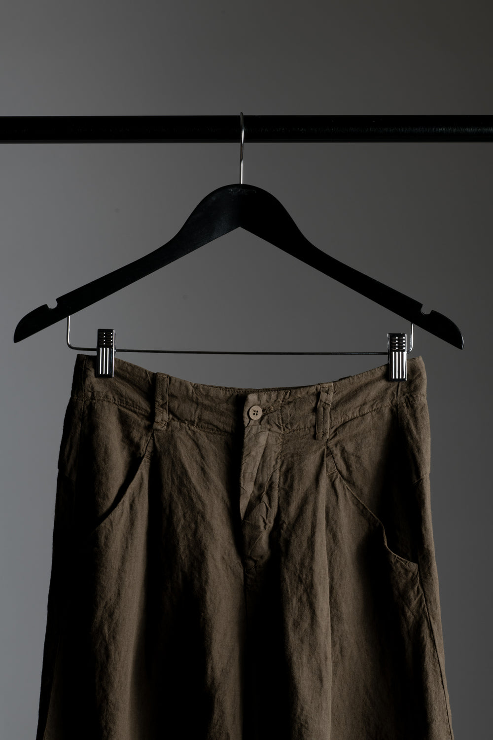 Linen Short Brown CFDTRWD133-06