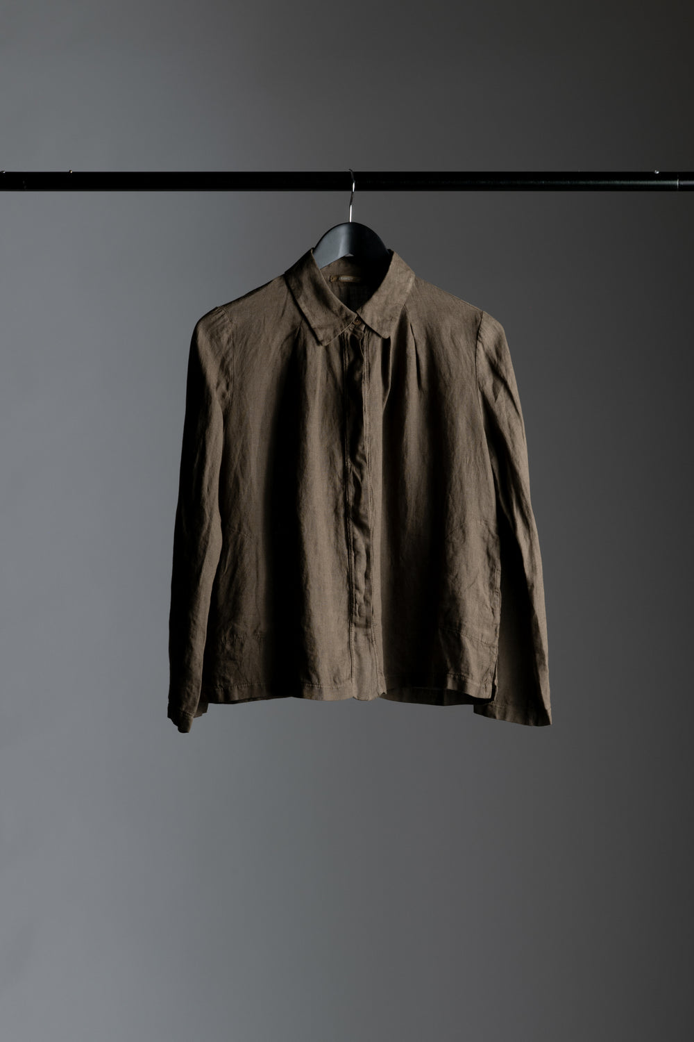 Linen LS Shirt Brown CFDTRWE143-06