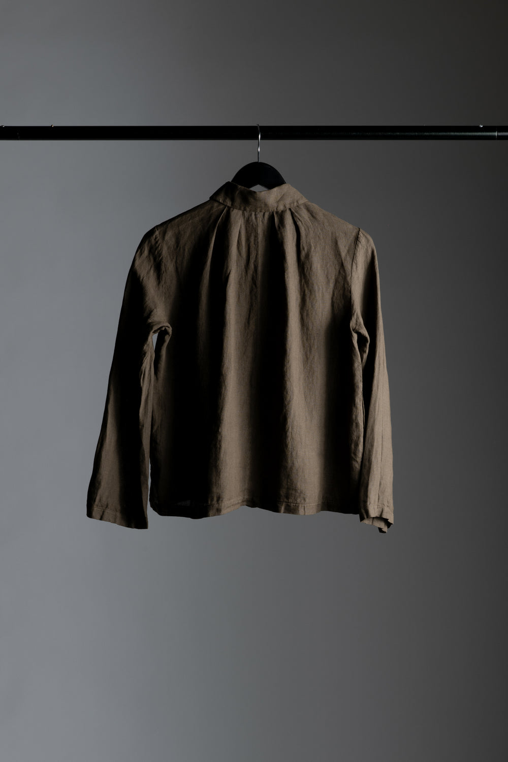 Linen LS Shirt Brown CFDTRWE143-06