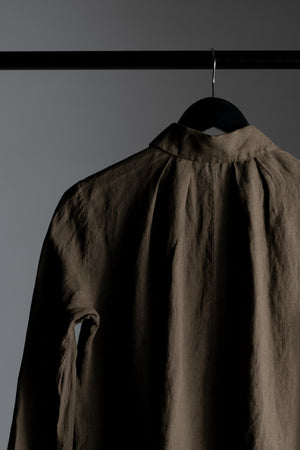 Linen LS Shirt Brown CFDTRWE143-06