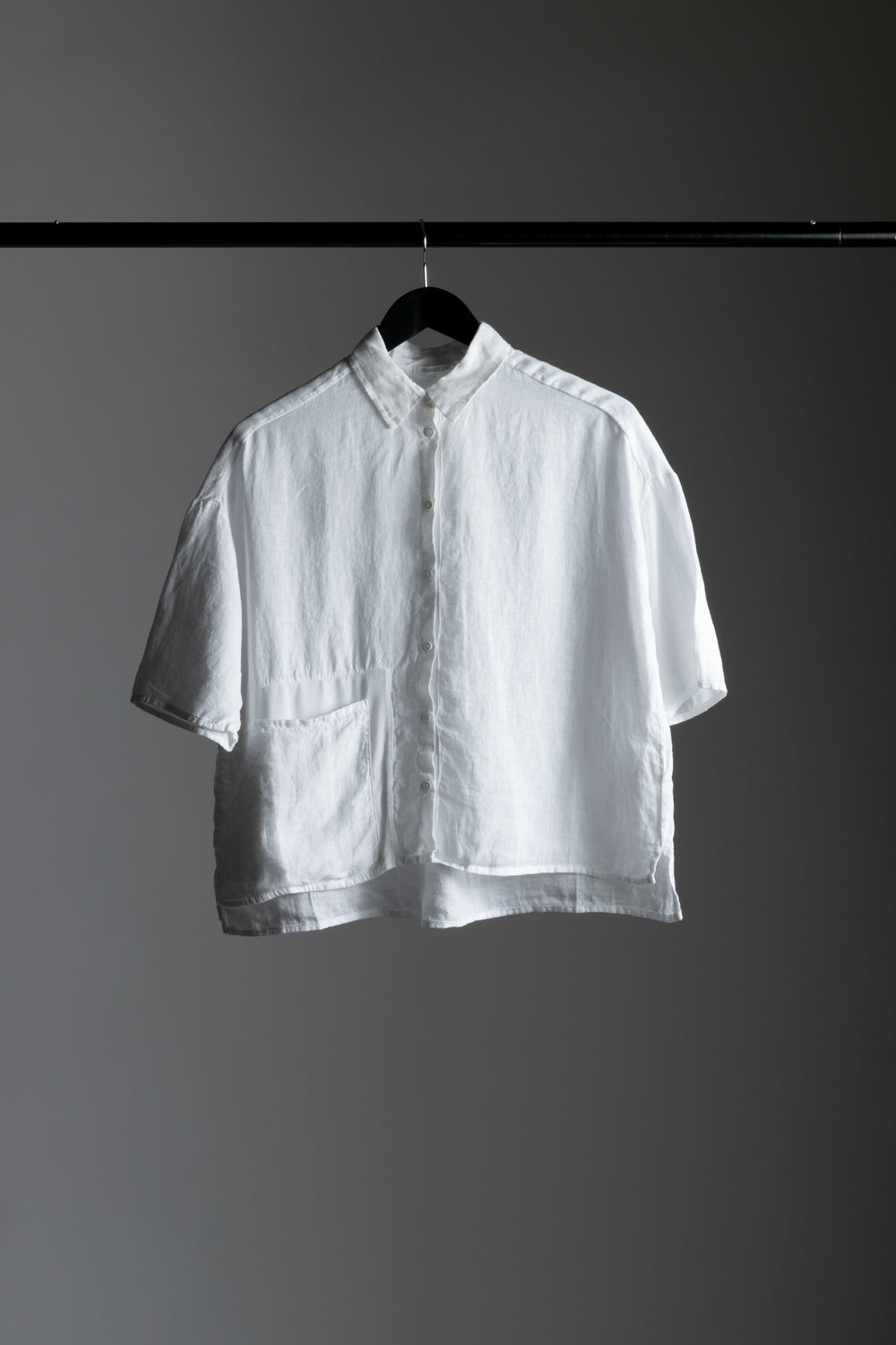 Linen Signature Shirt White CFDTRWE141-00