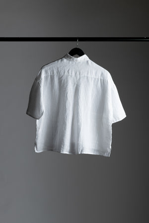 Linen Signature Shirt White CFDTRWE141-00