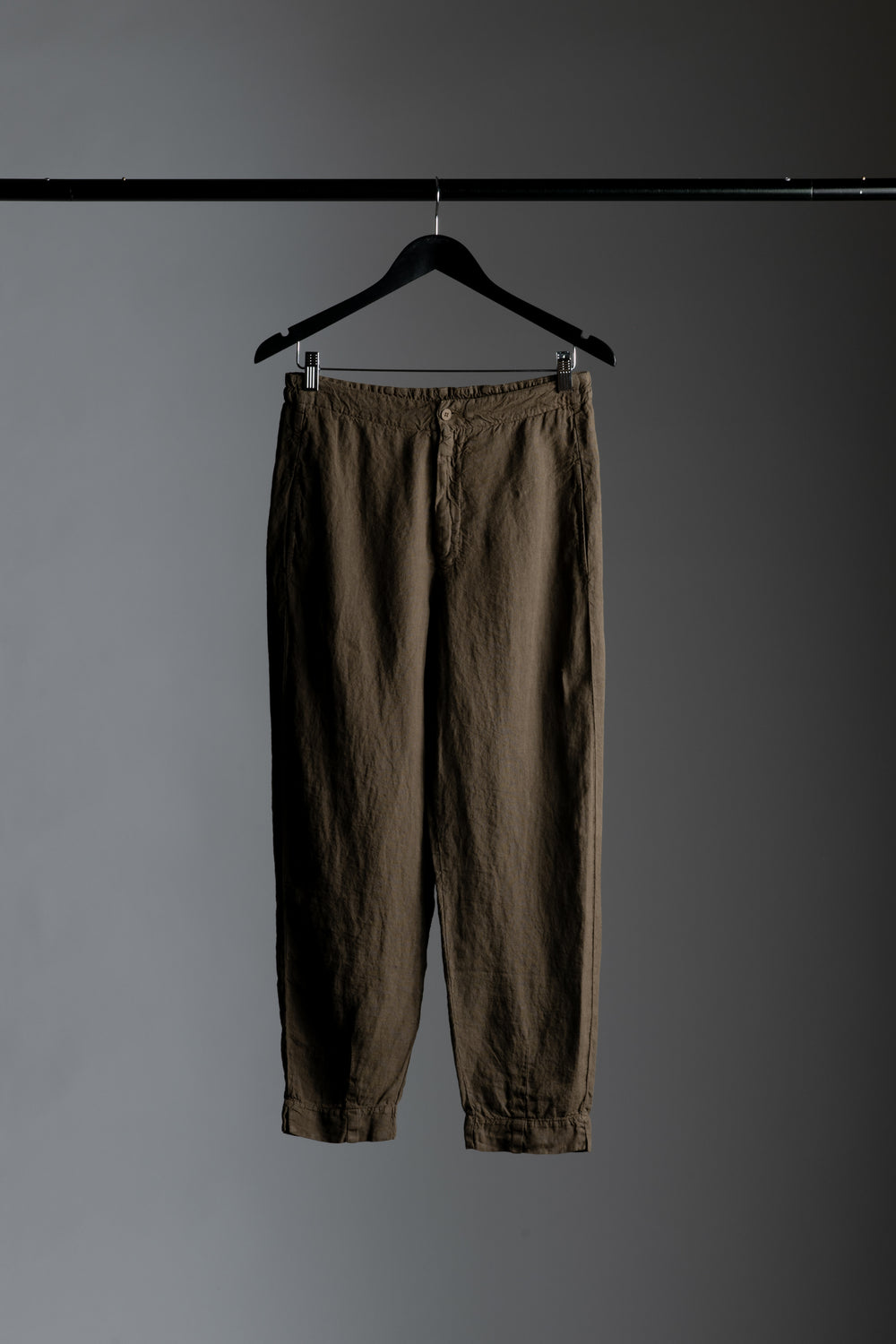 Linen Slim Pant Brown CFDTRWD132-06