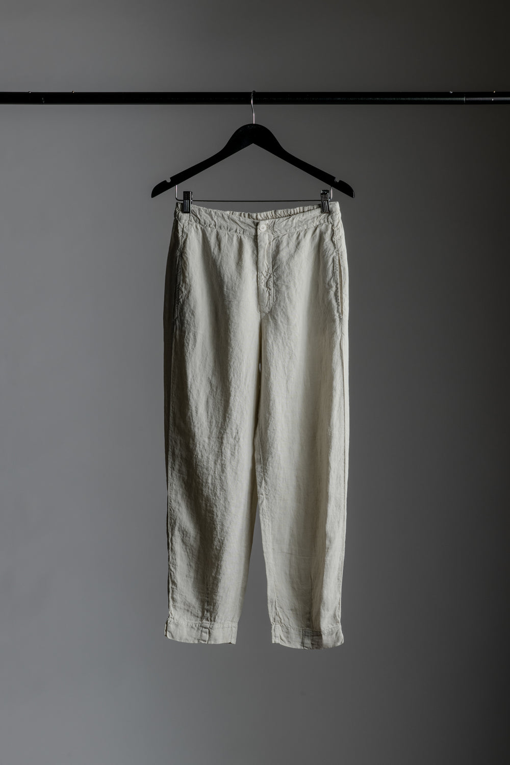 Linen Slim Pant Ivory CFDTRWD132-01