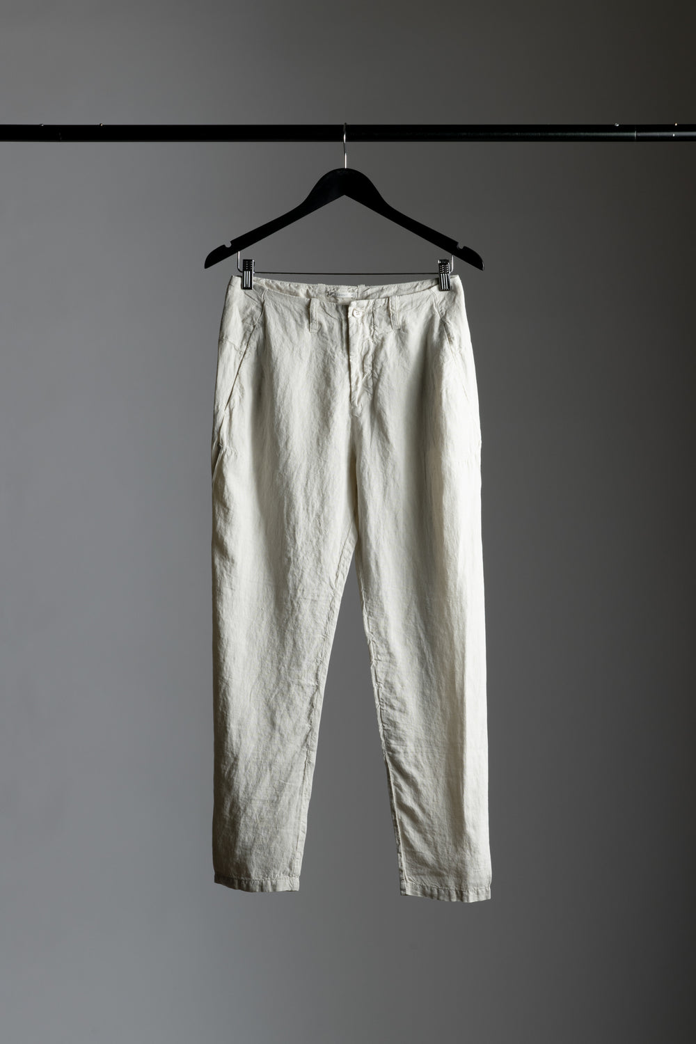 Linen Slim Pant Ivory CFDTRWD138-01