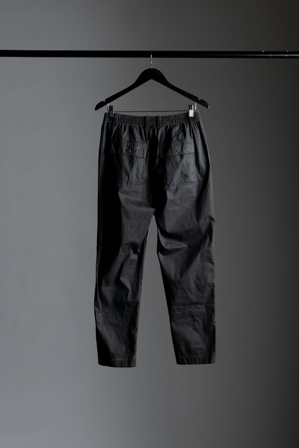 Poplin Treated Pant Black