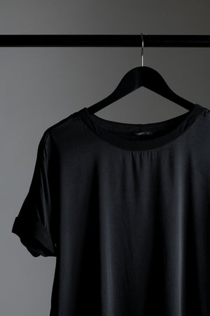 Silk Tee Black CFDTRWU301-10