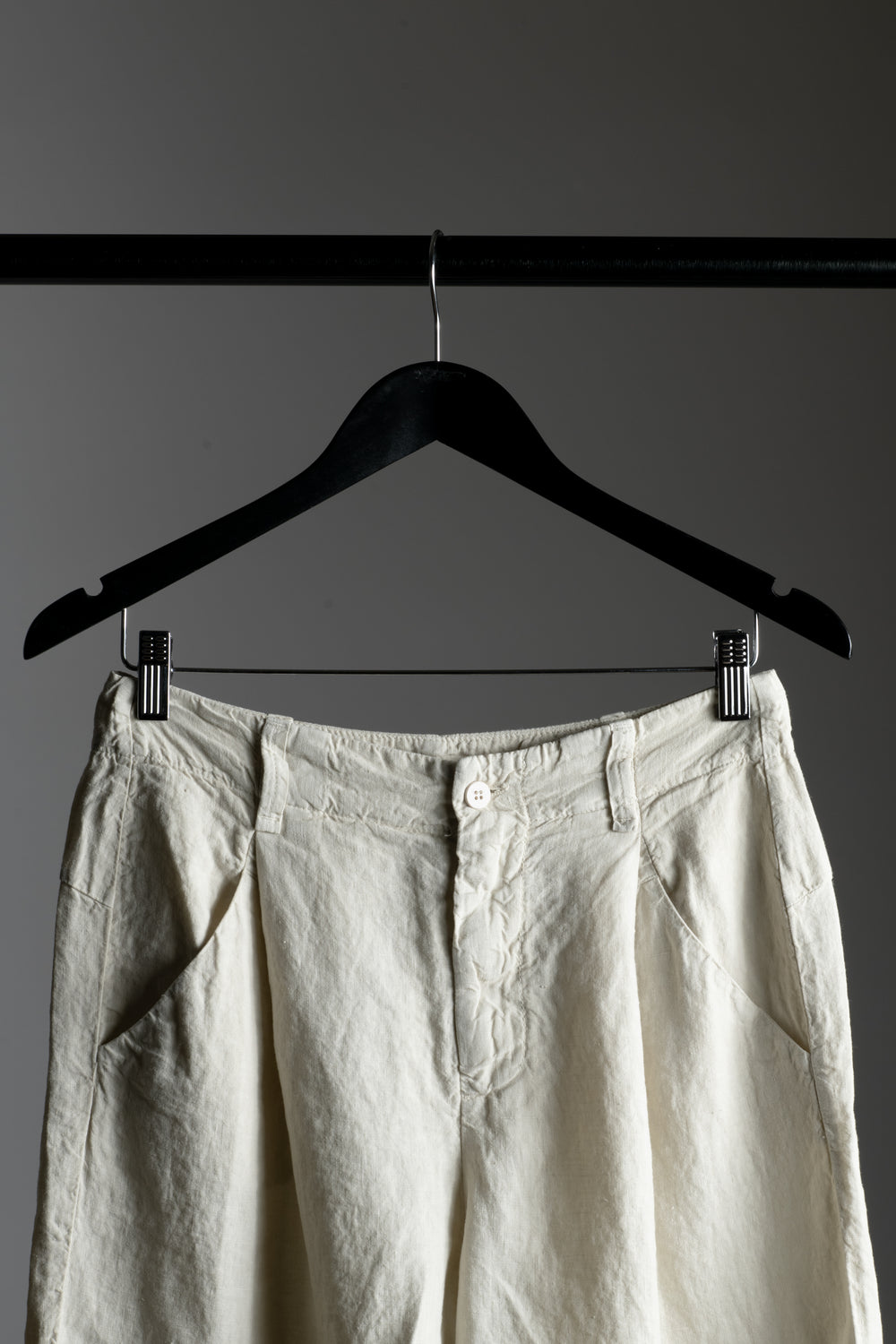 Linen Short Ivory CFDTRWD133-01