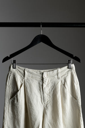 Linen Short Ivory CFDTRWD133-01