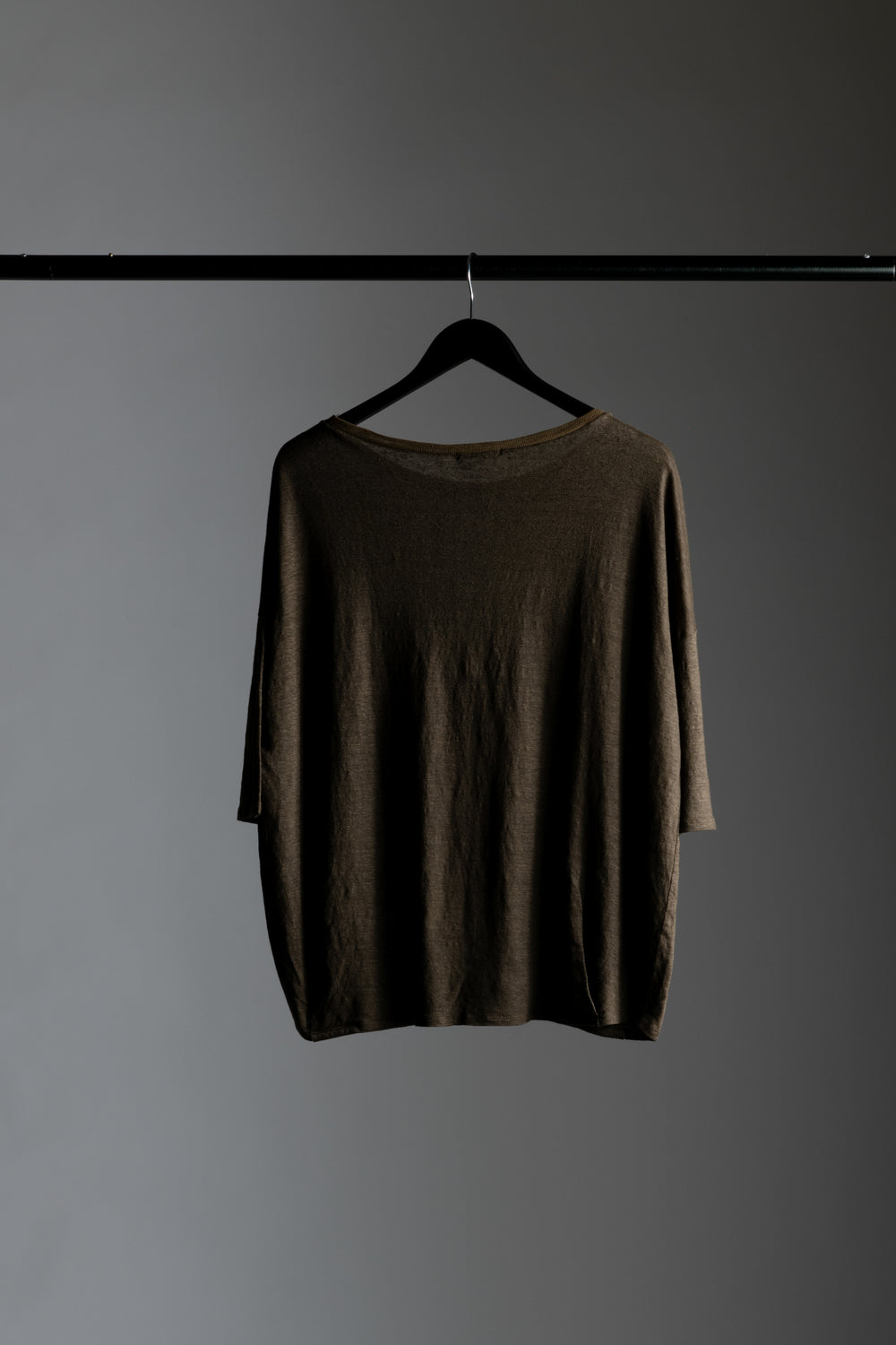 Linen Slub Tee Brown CFDTRWK209-06