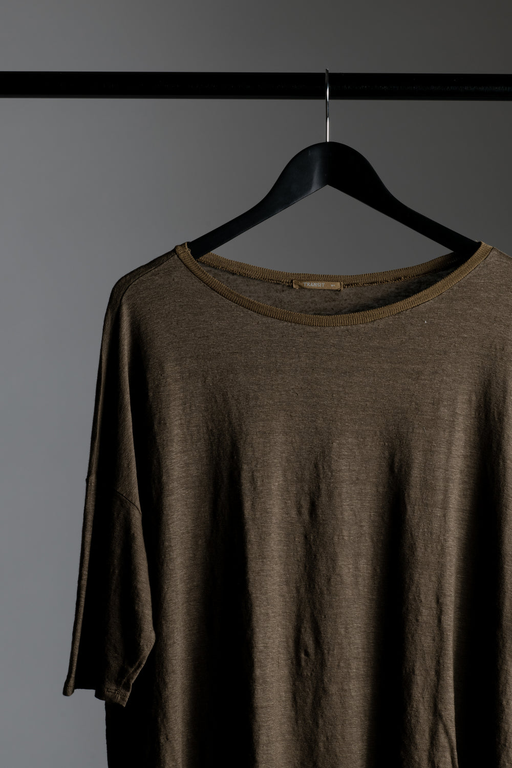 Linen Slub Tee Brown CFDTRWK209-06