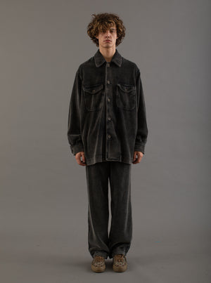 Piero Pants Corduroy Dark Grey