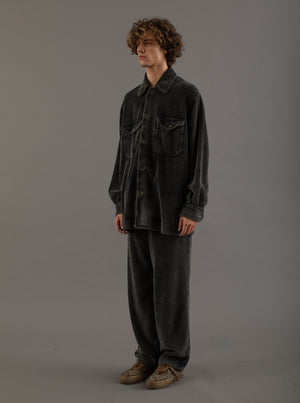 Piero Pants Corduroy Dark Grey