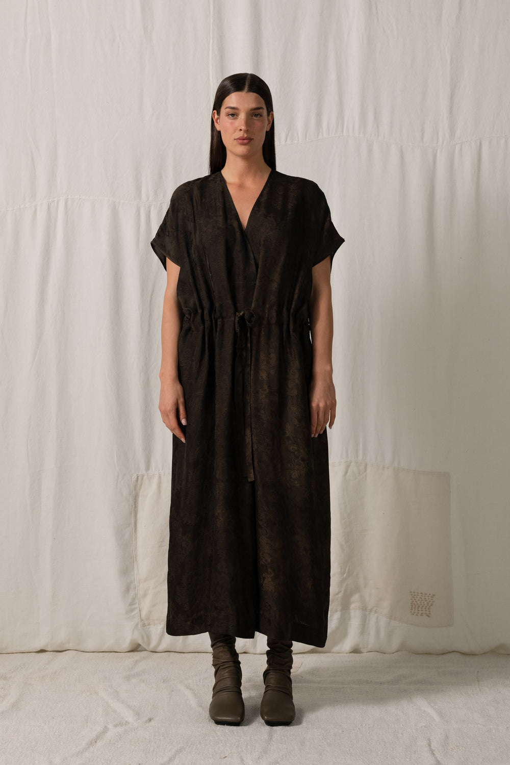 Acre Dress Zagros Dark Brown