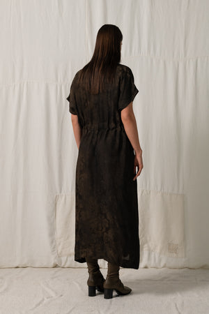 Acre Dress Zagros Dark Brown