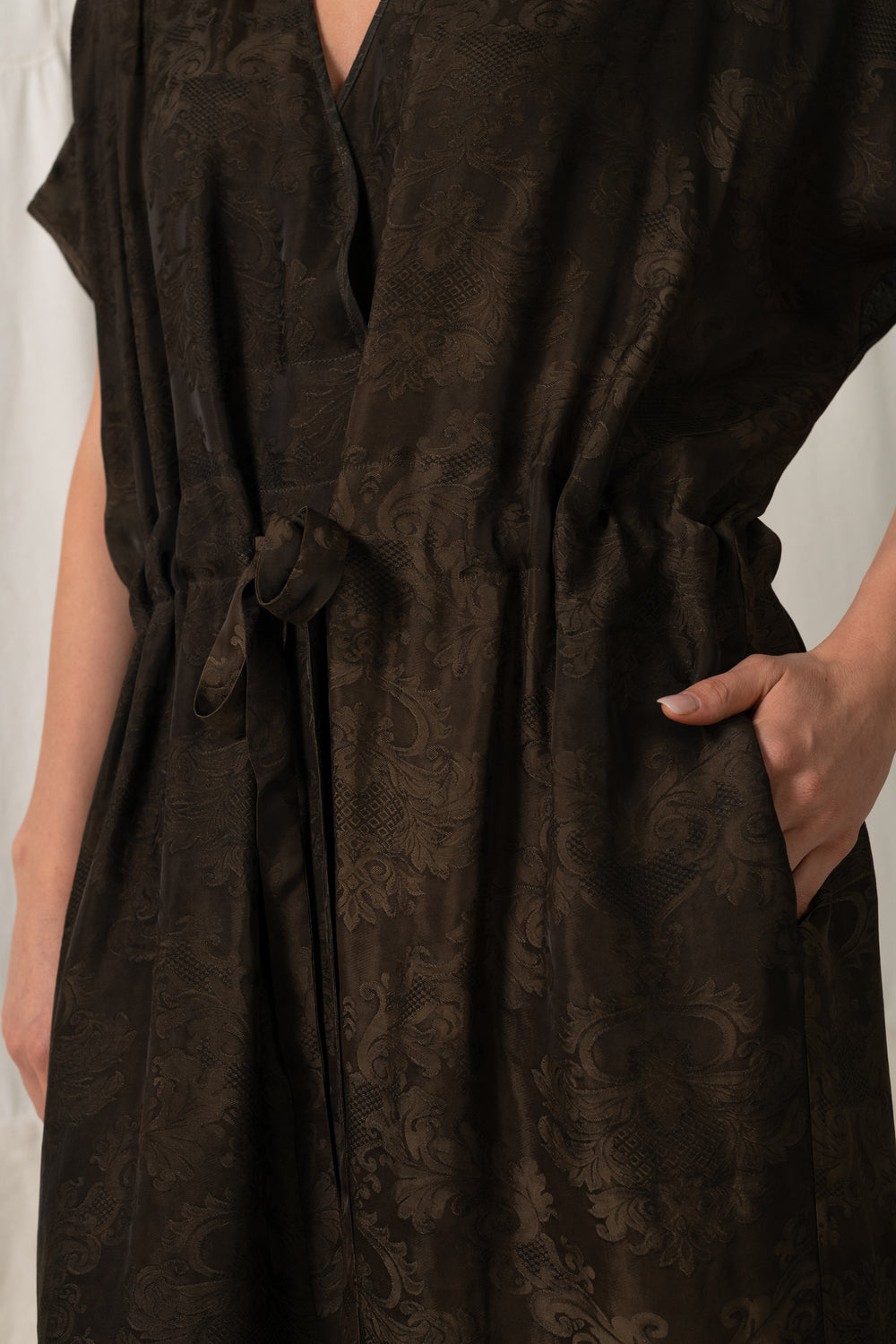 Acre Dress Zagros Dark Brown