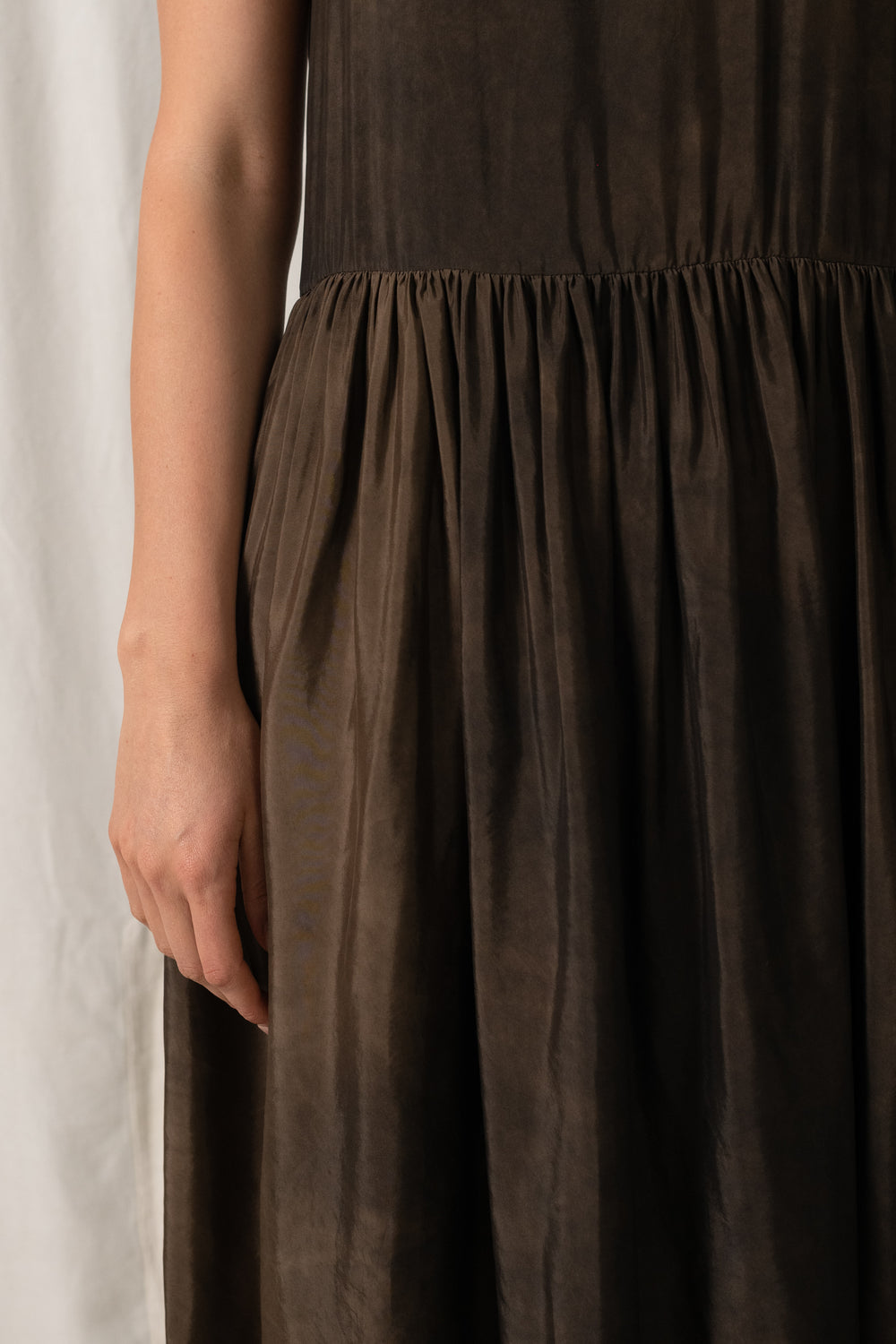 Ardal Dress Moulay Dark Brown