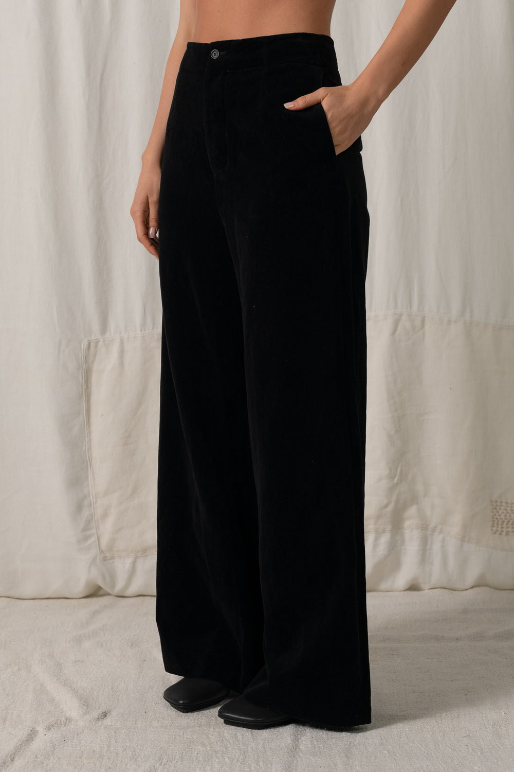 Punnet Pants Foster Black